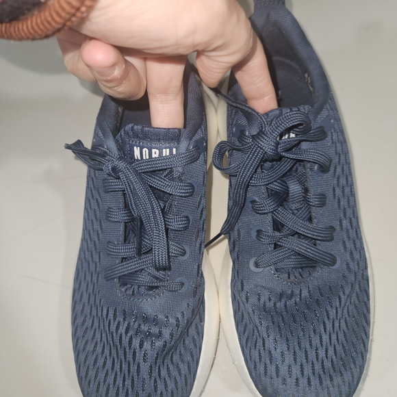 NOBULL Runner Plus Running Shoes | Blue White — Wimen Size 9 Man 6.5 Unisex - Picture 2 of 8